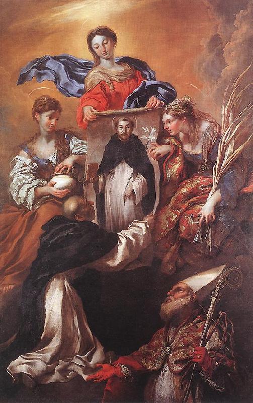 CASTIGLIONE, Giovanni Benedetto The Miracle of Soriano fg oil painting image